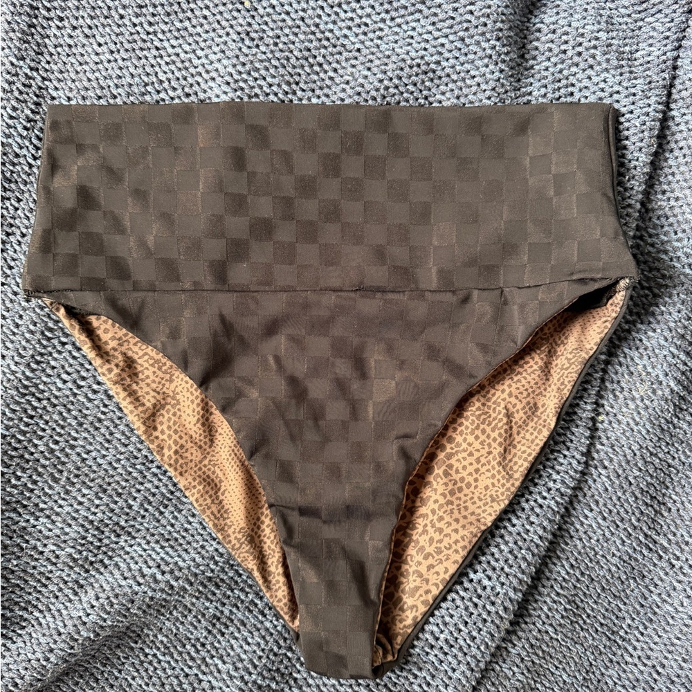acacia swimwear Black Check G-Land Bottom